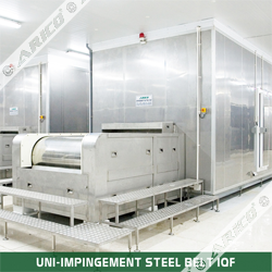 Arico-Uni-Impingement Steel Belt IQF